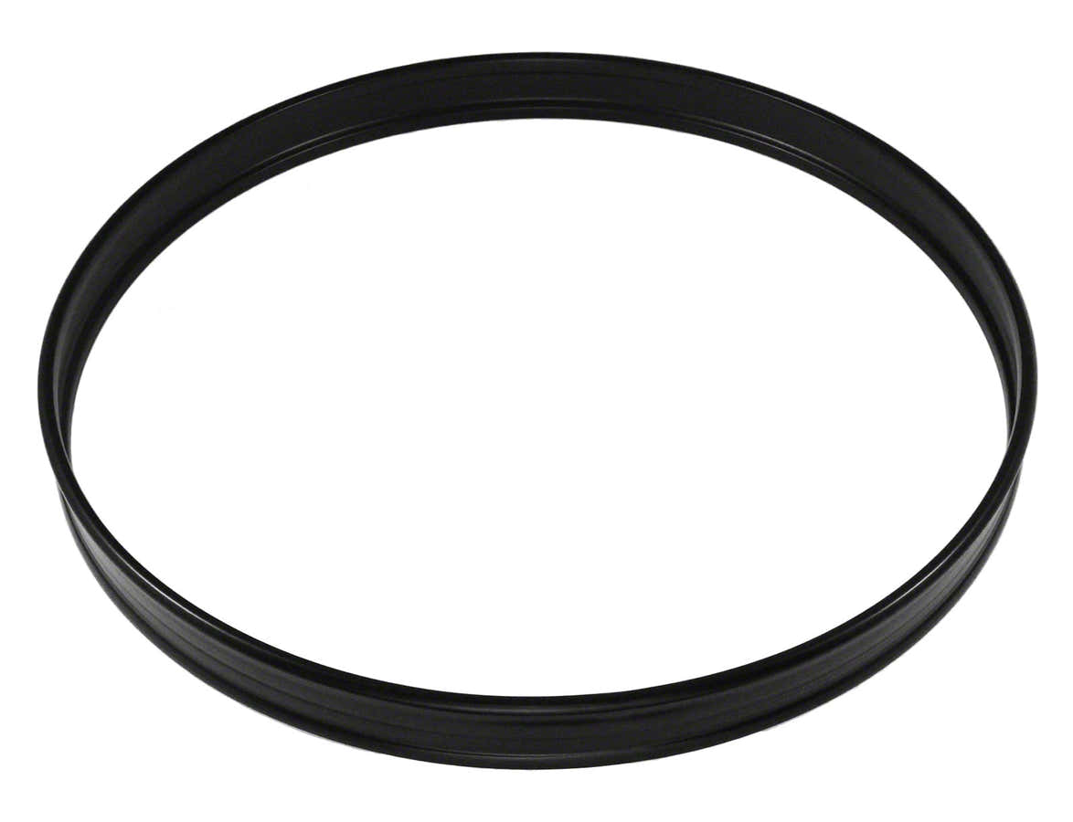 HBS-18BL - 18" BLACK STEEL BASS DRUM HOOP