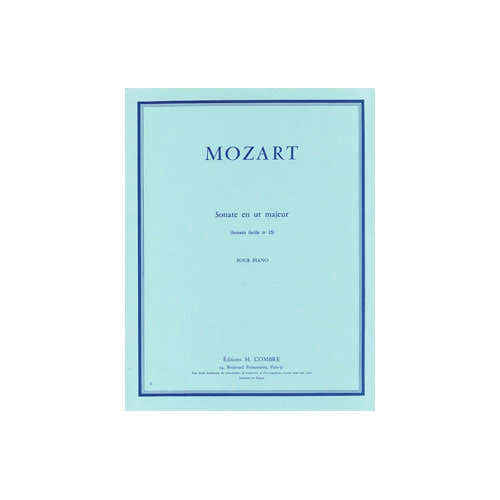 Mozart - Sonate Facile No.15 En Ut M. - Piano