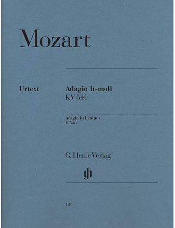 Mozart - Adagio En Si Mineur KV 540 - Piano