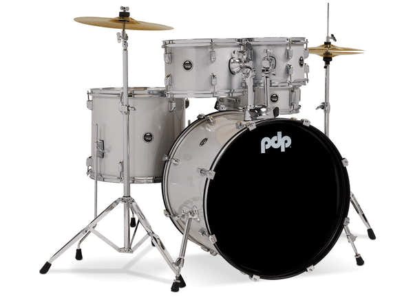 E-DRUMSETS CENTERSTAGE DIAMOND WHITE SPARKLE PDCE2215KTDW