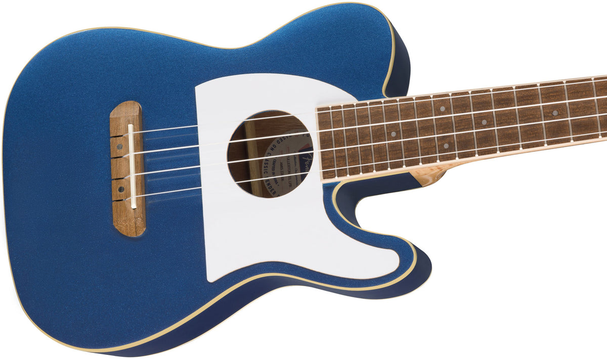 Telecaster Fullerton Uke WN Lake Placid-blauw