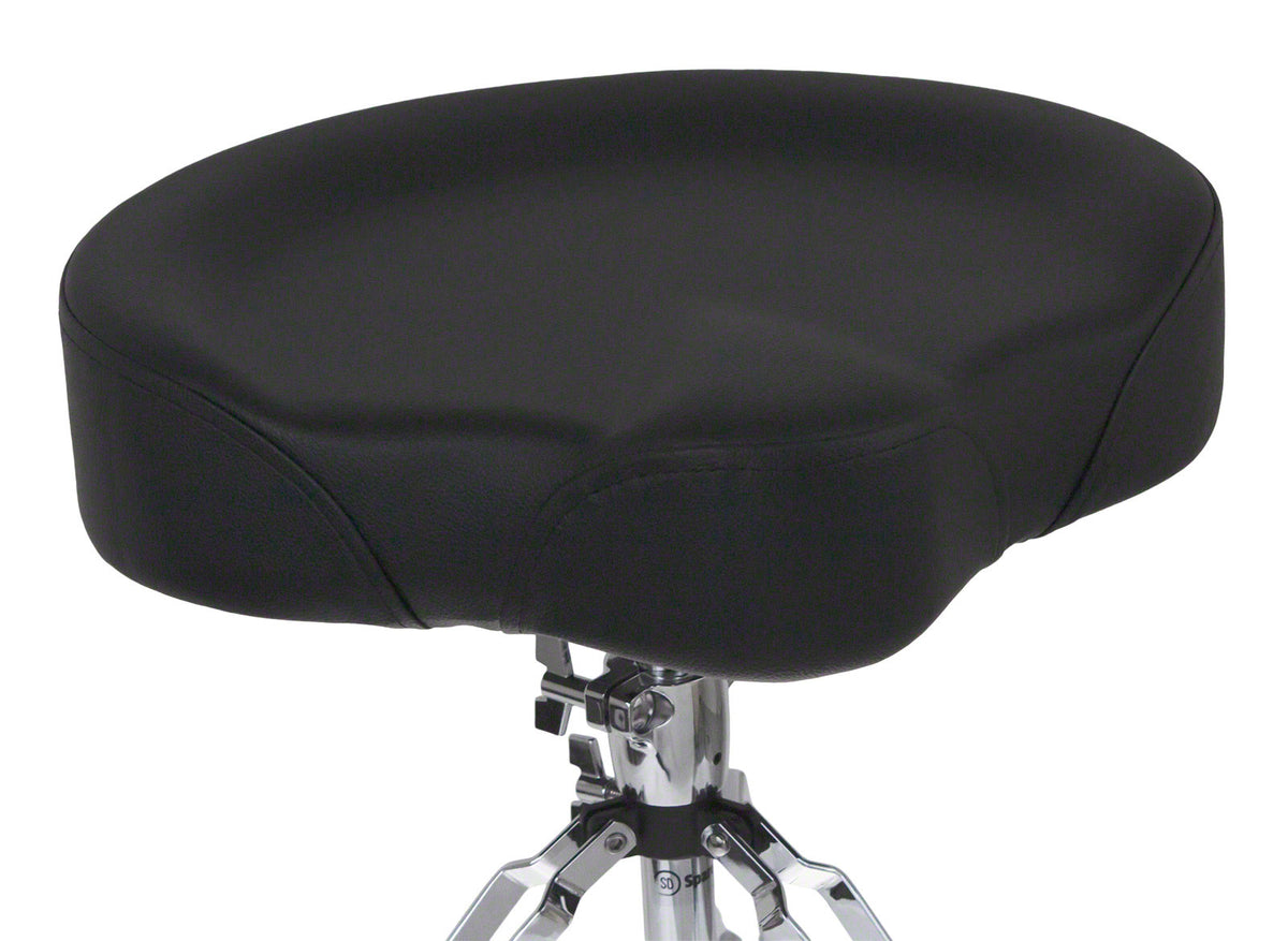 DTHS1 Pro Drumkruk Zadelvormige Zitting Dubbele Basis Draadstang