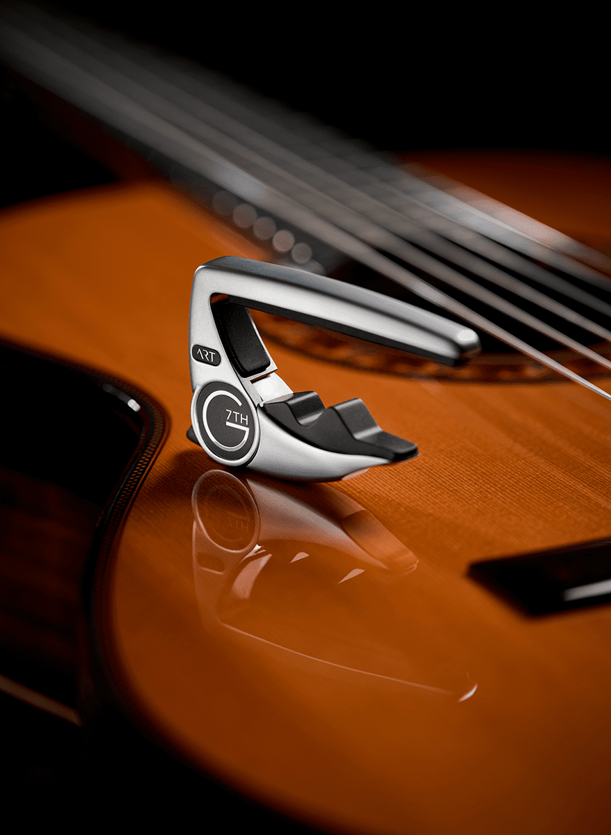 PERFORMANCE 3 ART CLASSICAL GUITAR SILVER