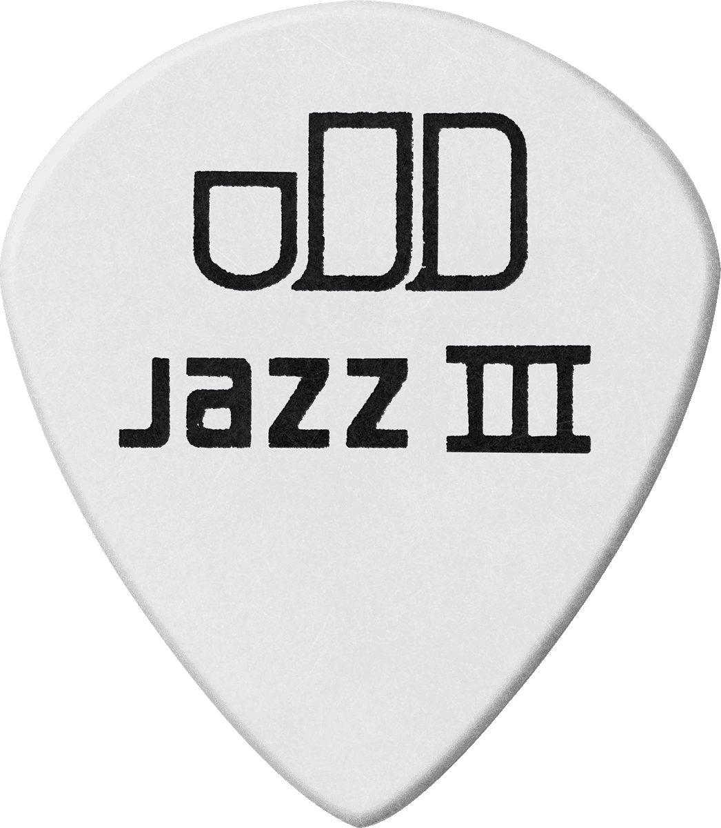 12 x 1,00mm Tortex White Jazz III
