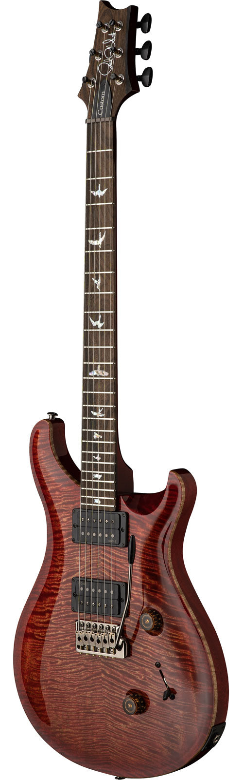 Custom 24 Mangokleurige Bovenkant LTD Bloedrood