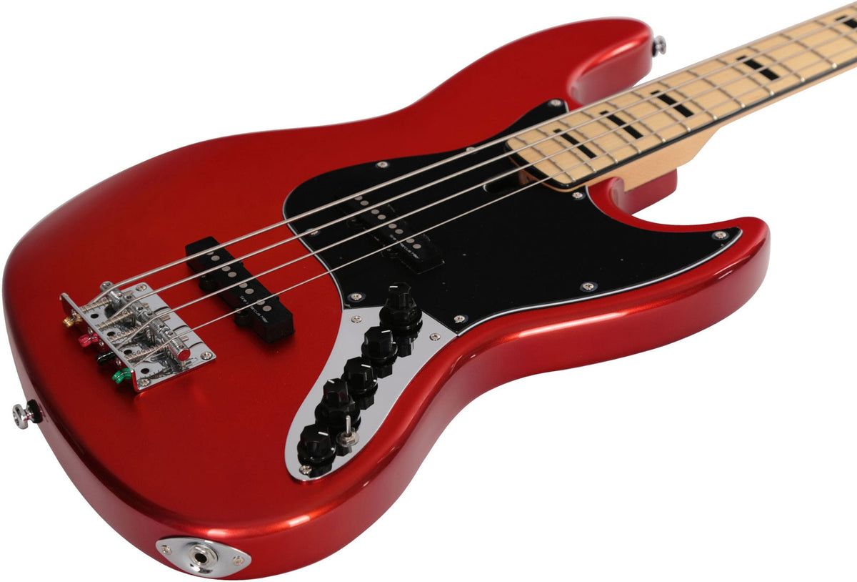 V7 Vintage Alder-4 Bmr Bright Metallic Red