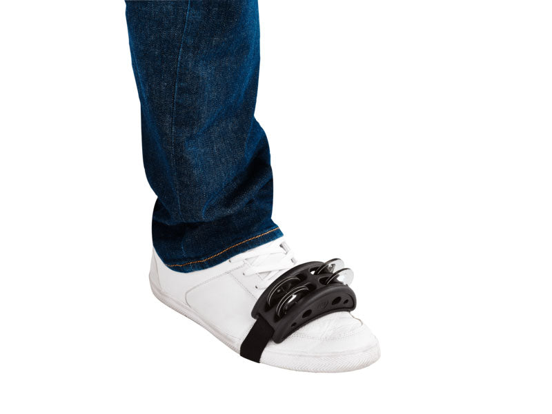 COMPACT FOOT TAMBOURINE