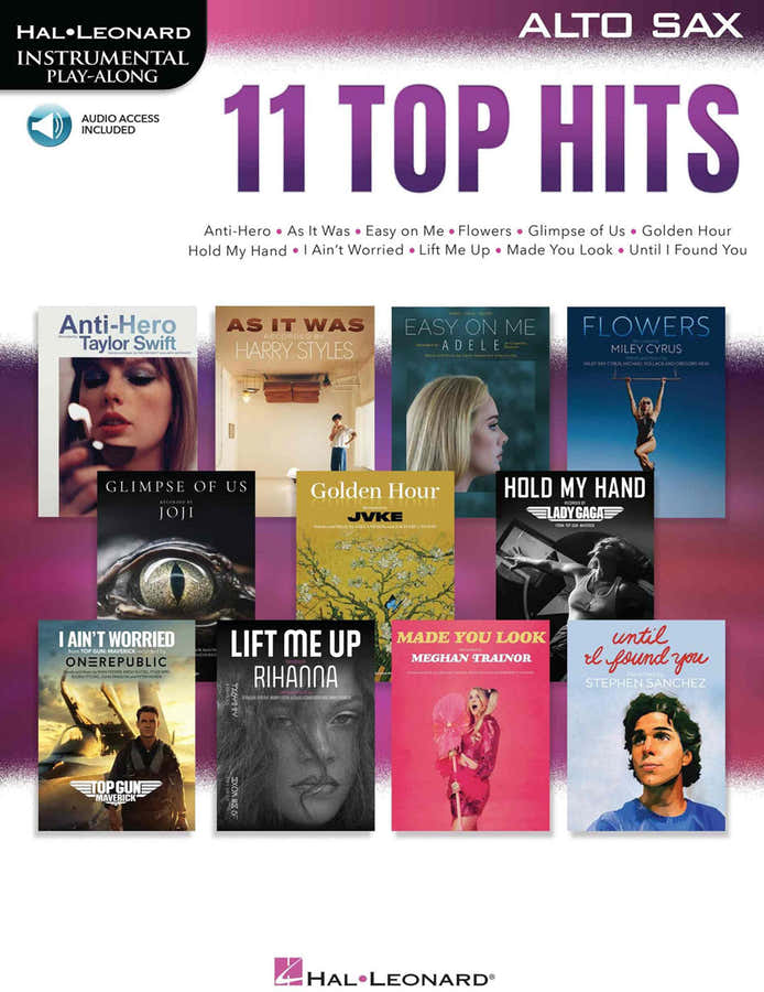 11 Top Hits for Alto Sax