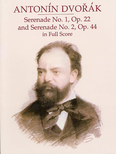 Dover Dvorak - Serenade No.1 Op.22 And Serenade No.2 Op.44 In Full Score - Orchestra