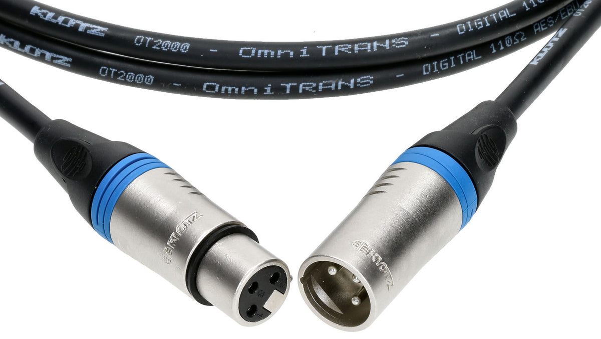 DMX XLR-kabel 3 - 5 M