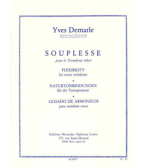 Leduc Demarle Y. - Souplesse - Trombone