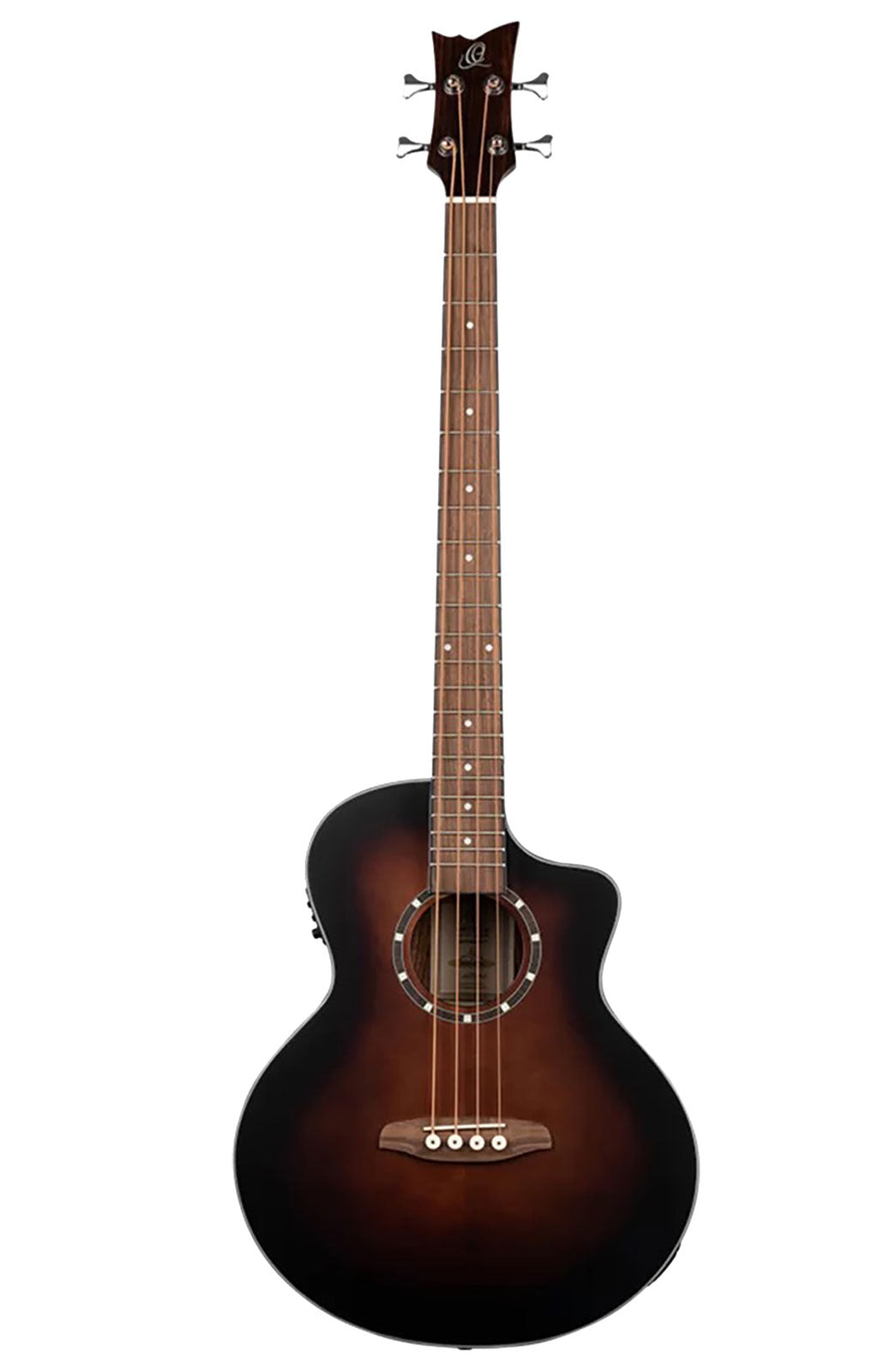 Ortega Deep Serie 7 4-snarig CW EQ Bourbon Fade