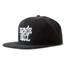Black With White Logo Hat