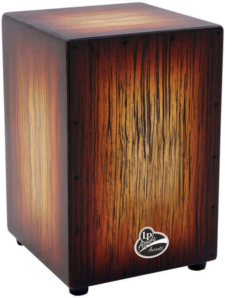 Latin Percussion LPA1332-SBS - Cajón Accent Sunburst-strepen
