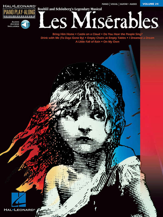 PIANO PLAY ALONG VOL.24 - LES MISERABLES + AUDIO EN LIGNE