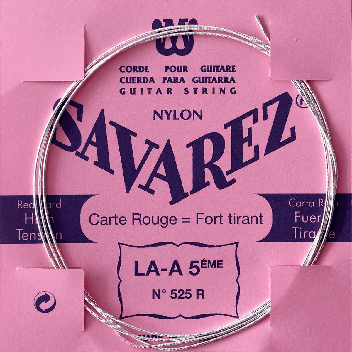 Savarez 525R A-5 Rode Kaart Sterke Spanning (Eenheid)