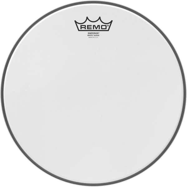 Remo BE-0812-WS Emperor White Suede 12
