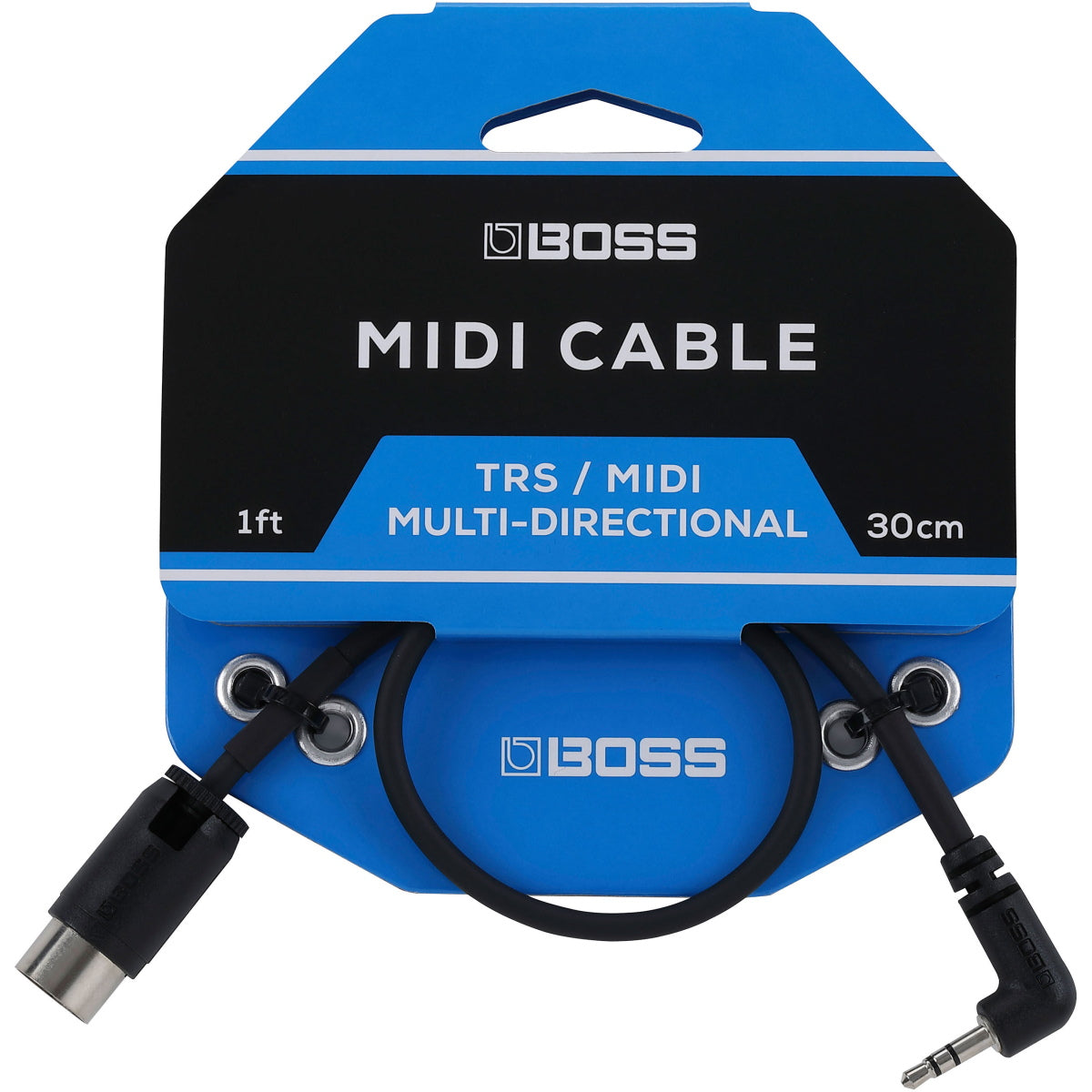 Boss Verbindingskabel TRS/MIDI 1FT / 30CM