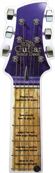 Wise Publications Rock Guitar Scale Deck Accessory - Guitar