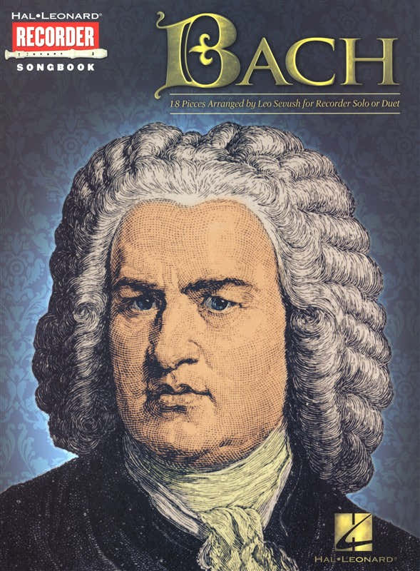 Hal Leonard Recorder Series - Bach For Recorder- Recorder