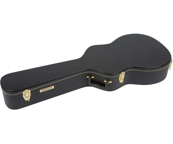 G6296 Flattopkoffer voor resonator met ronde hals, zwart