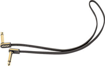 Gitaar-patchkabel 58cm Compact Goud