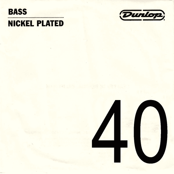 Dunlop NICKEL THREADED BASS ROPE .040
