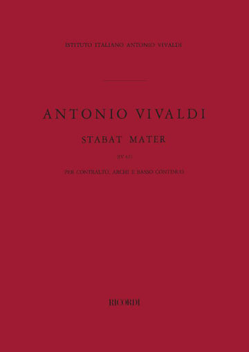 Vivaldi A. - Stabat Mater RV 621 - Orchestra