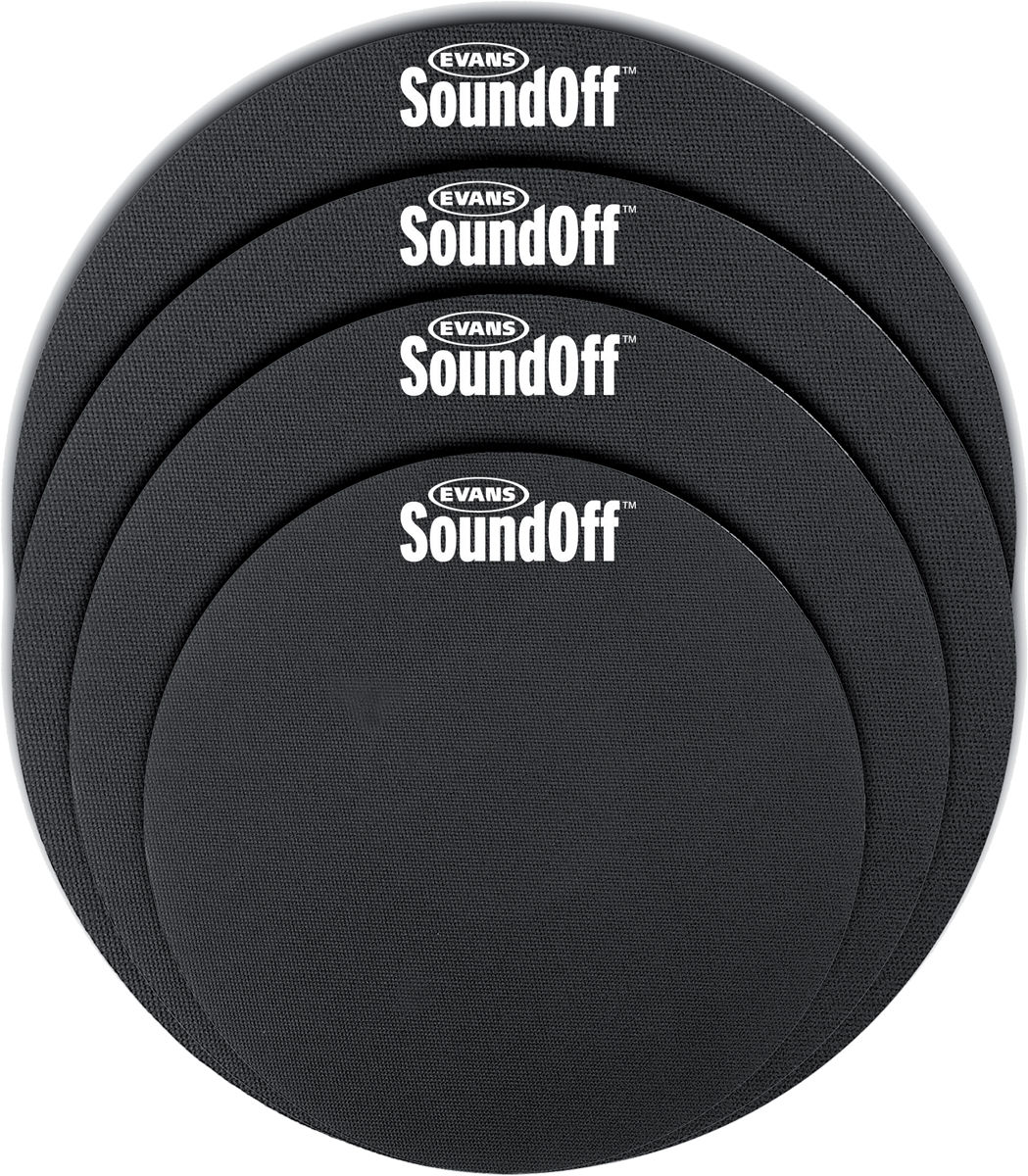 Evans SO2346 Set Dempers SoundOff Drums Standaard 12 13 14 16
