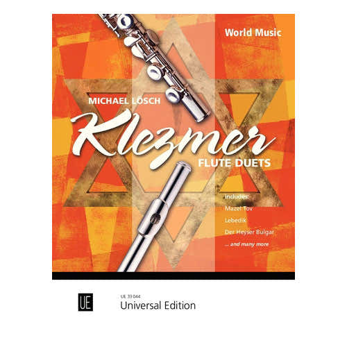 Universal Edition Klezmer Flute Duets - 2 Flutes