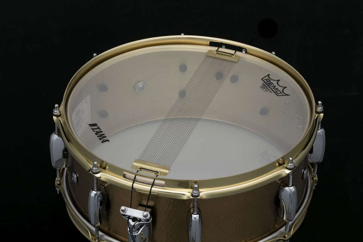 STAR RESERVE HAND HAMMERED BRASS 5.5"X14" SNARE DRUM