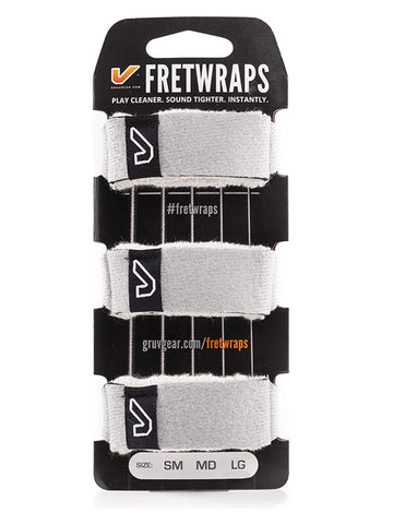 FretWraps 3-pack Steenwit - Klein