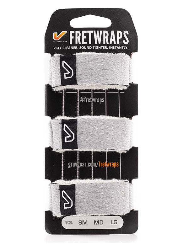 FretWraps 3-pack Steenwit - Klein