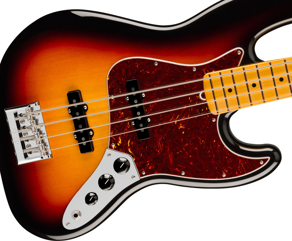 Jazz Bass American Professional, MN 3-kleurige Sunburst