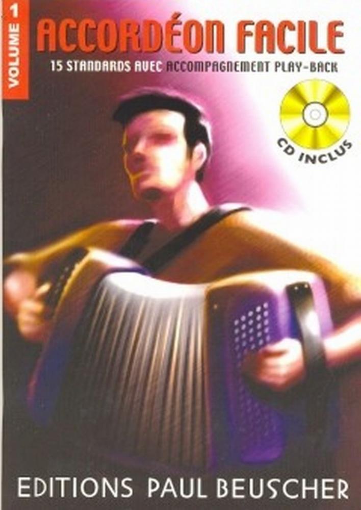 Paul Beuscher Publications Accordeon Facile Vol.1 + CD