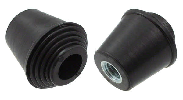 BDS-RB1 - BASS DRUM SPURS RUBBER - THREADED (X2)