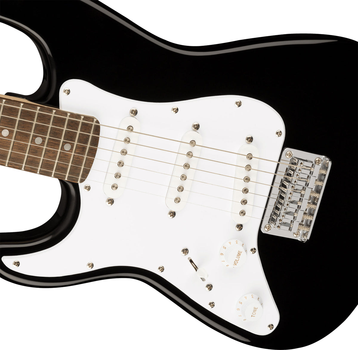 Stratocaster Mini Lh Lrl Zwart