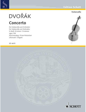 Dvorák - Concerto B Minor Op. 104 B 191 - Violoncelle et Orchestre