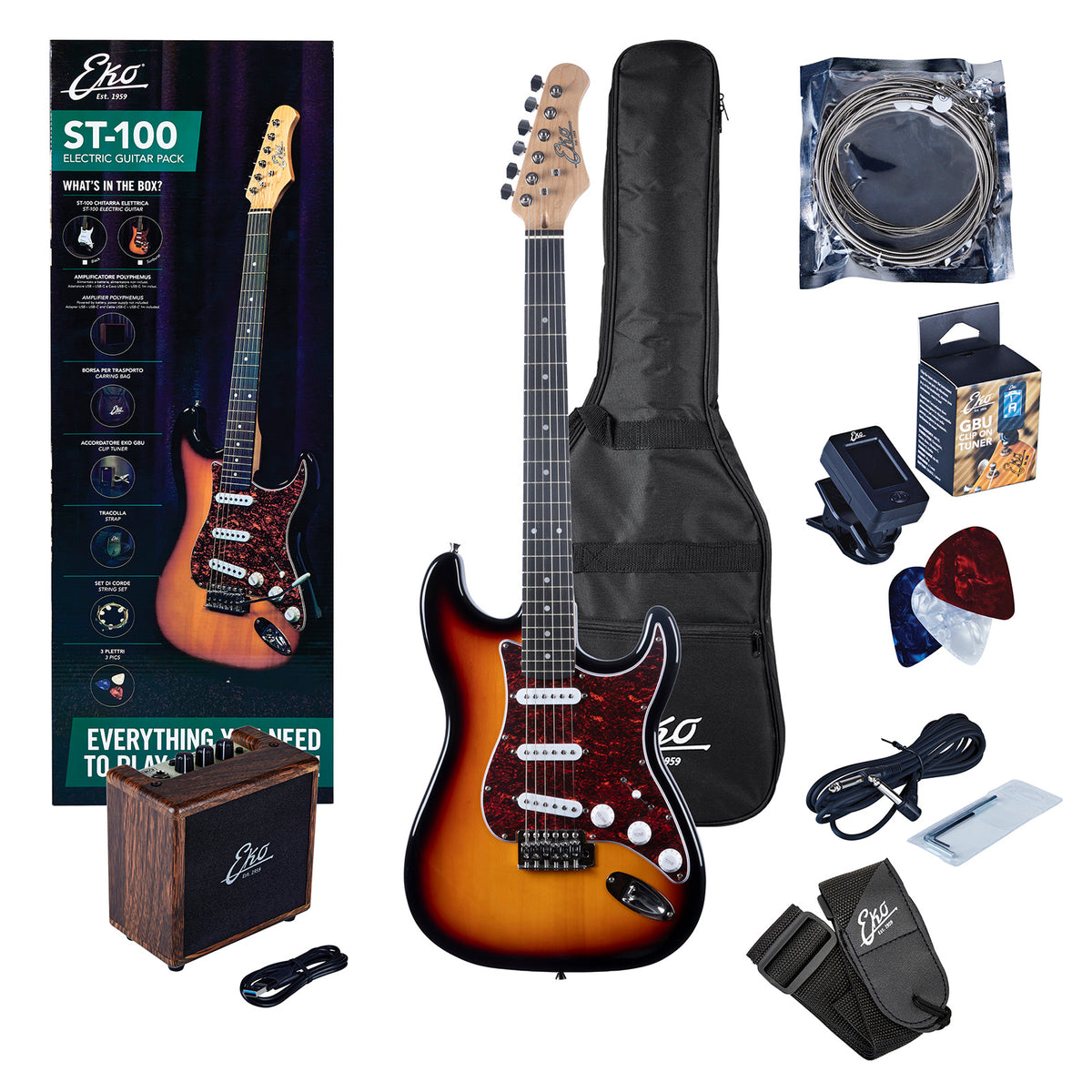 Pakket ST 100 Sunburst
