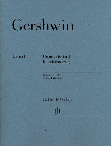 George Gershwin - Concerto In F For Piano And Orchestra - Piano 4 Mains