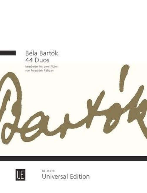 Bartok Bela - 44 Duos - 2 Flutes