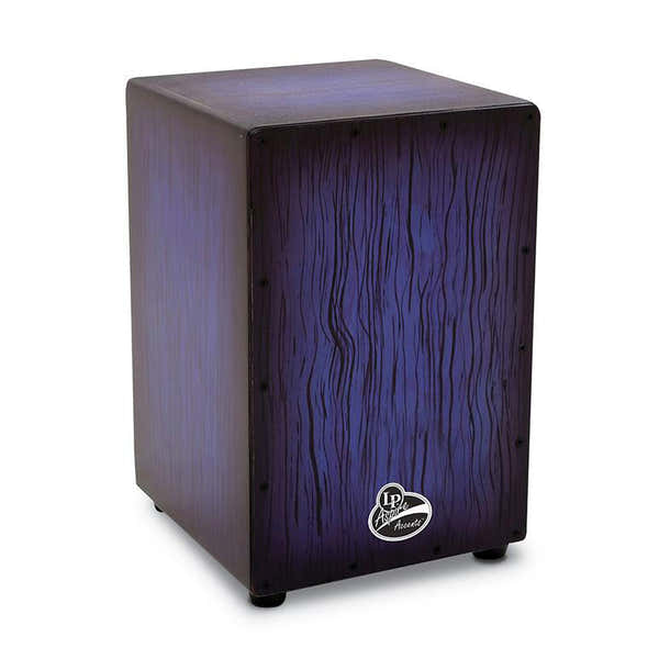Latin Percussion LPA1332-BBS CAJON ASPIRE ACCENTS BLAUWBURST STREAK