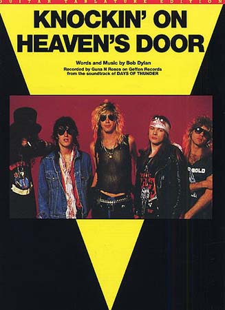 Music Sales Guns 'N' Roses - Knockin' On Heaven's Door - Guitar Tab
