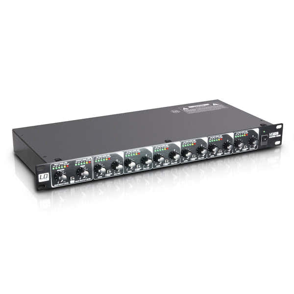 LD Systems LD MS 828-19 INCH 8-KANAALS SPLITTER-MIXER