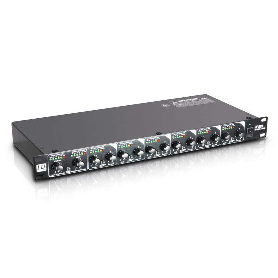 LD MS 828-19 INCH 8-KANAALS SPLITTER-MIXER