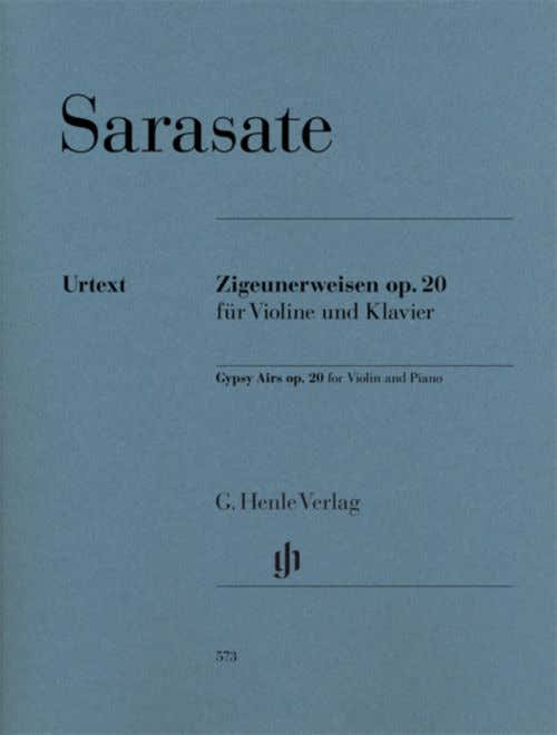 SARASATE P. - ZIGEUNERWEISEN OP.20 - VIOLON & PIANO