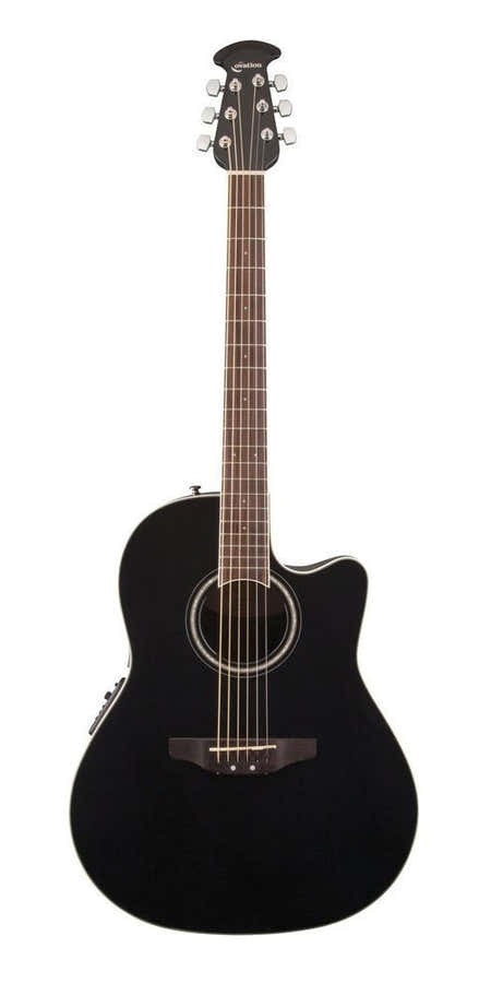 Elektro-Akoestische Gitaar Celebrity Cs Standard Mid Cutaway Black