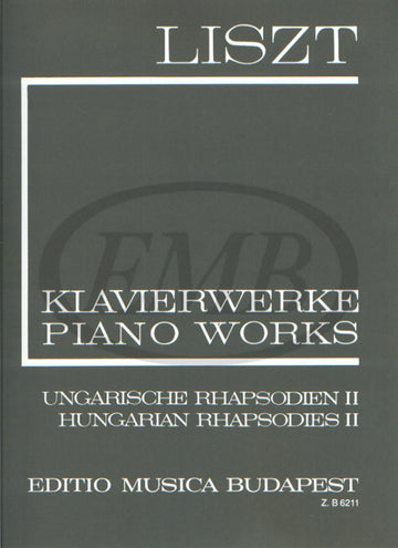 Liszt Franz - Rhapsodies Hongroises Vol.2 N°1-19 - Piano