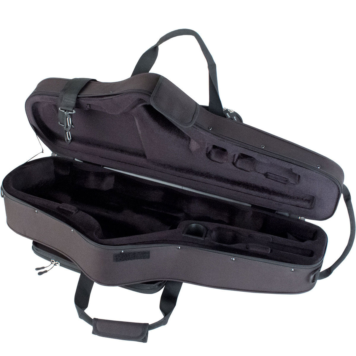 Etui Tenorsaxofoon Max Contoured Zwart