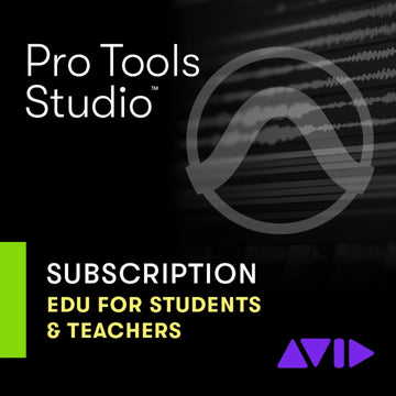 Pro Tools Studio Abonnement Education